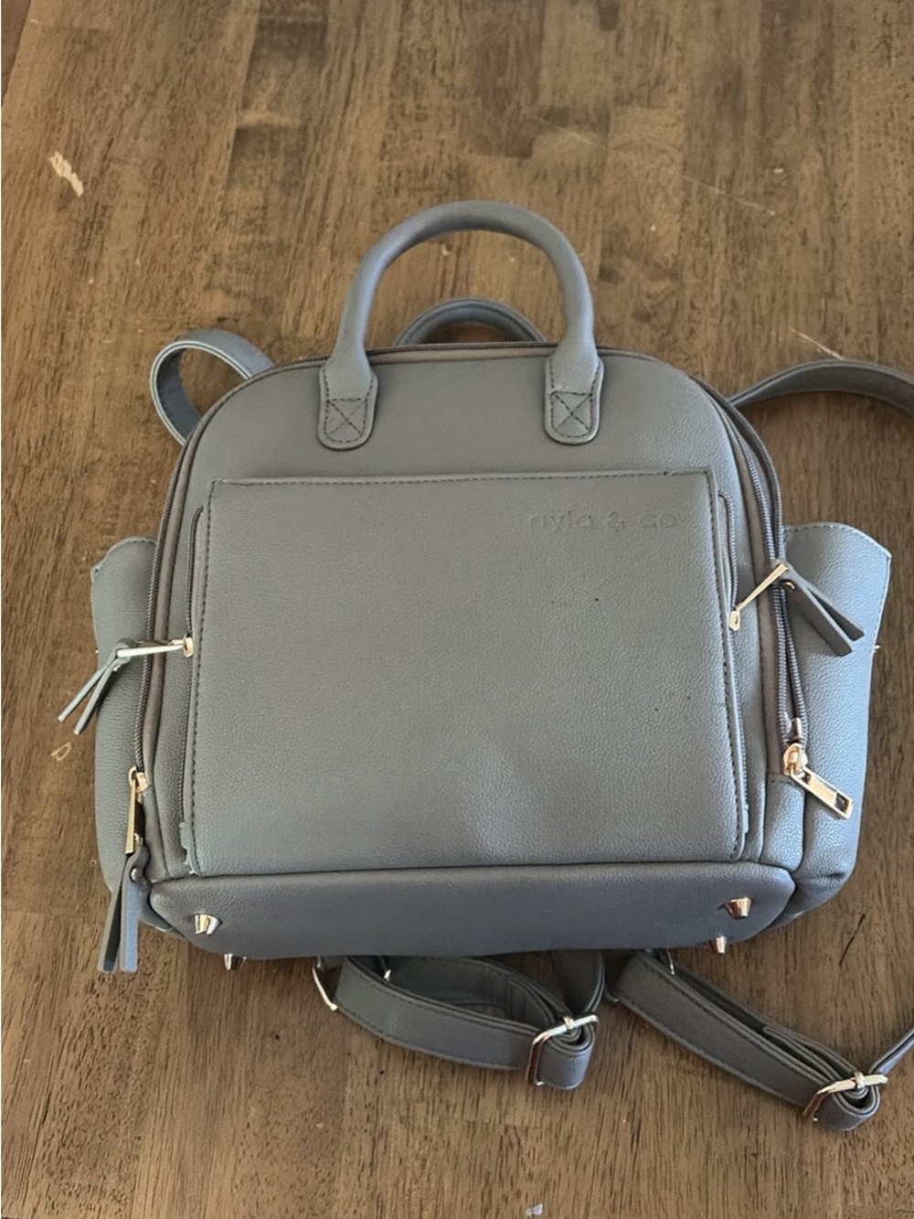 Ayla and co mini diaper bag
